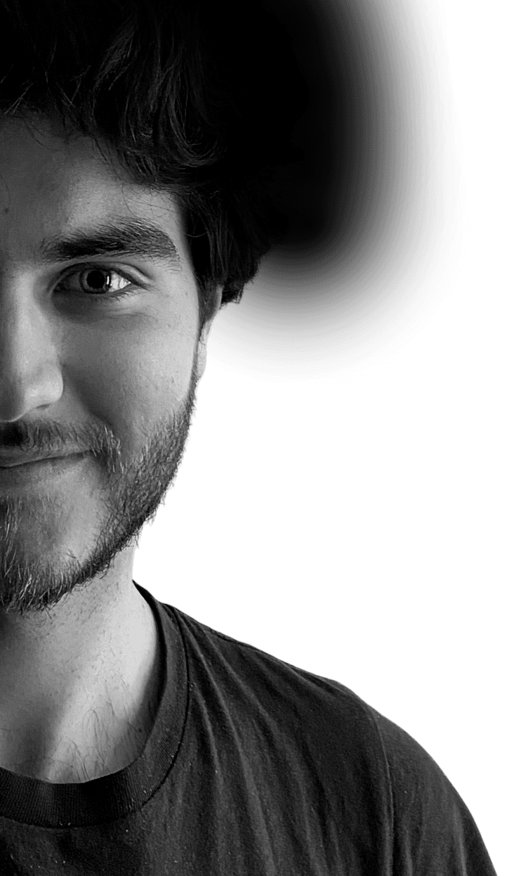 Half face close-up image